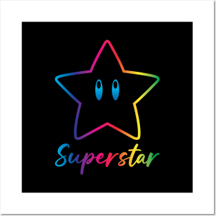 Super Star Posters and Art